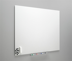 Whiteboardtavle uden ramme 200 x 118 cm.
